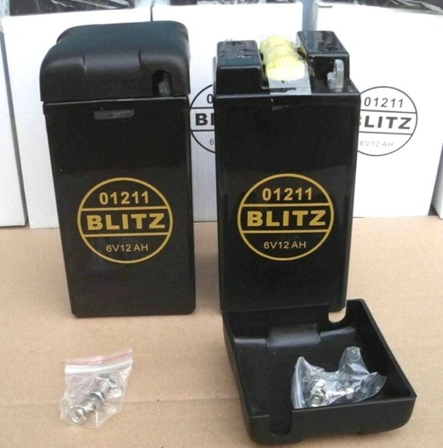 Motorrad batterie blitz - motorrad, 6v