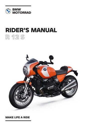 Bmw motorrad 12 s - s, 0n01