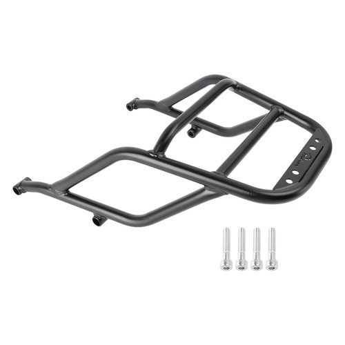Black rear luggage rack - black,