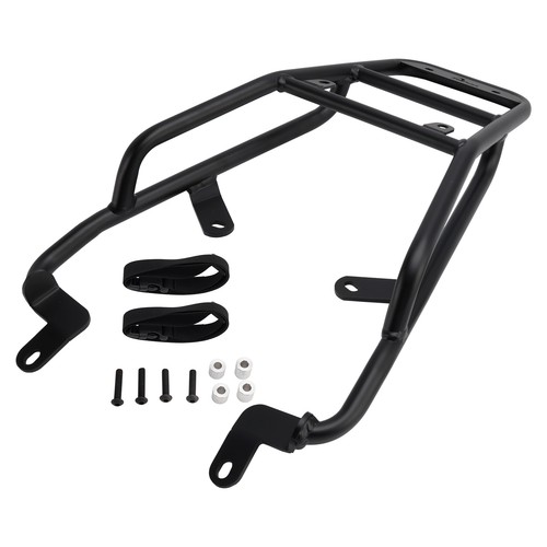 Black rear luggage rack - rear,