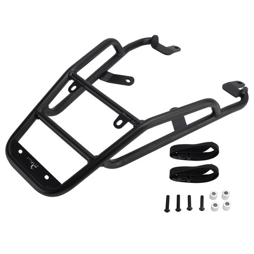 Black rear luggage rack - luggage,