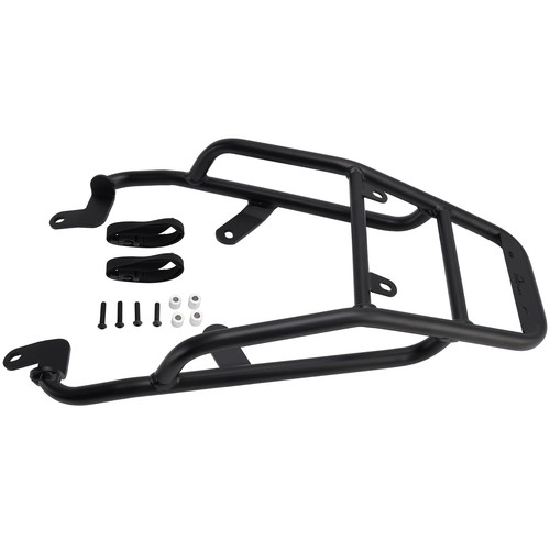Black rear luggage rack - luggage,