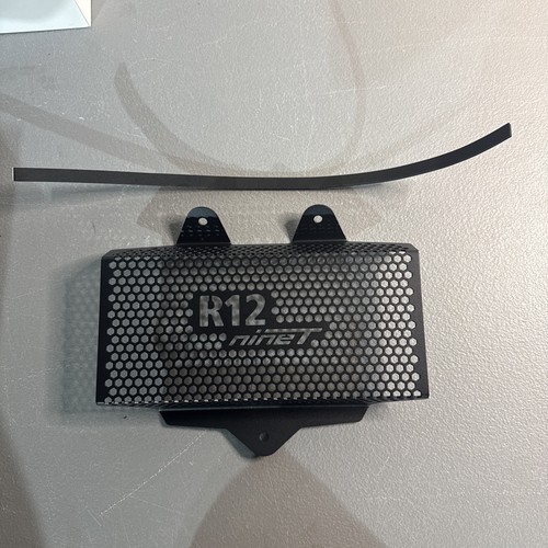 Motorcycle radiator guard